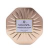 VOLUSPA - 3 Wick Octagon Tin Candle - Sparkling Rose 68611 340g/12oz